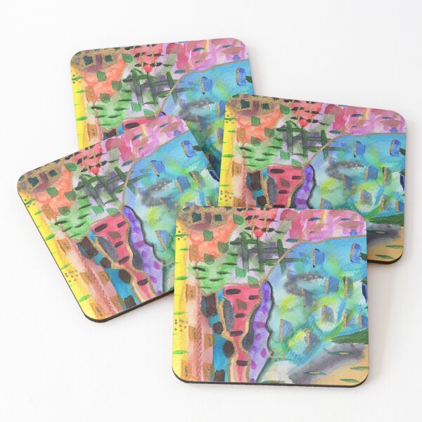 Item preview, Abstract Bright random Colors  designed and sold by Sara's Art Shop.