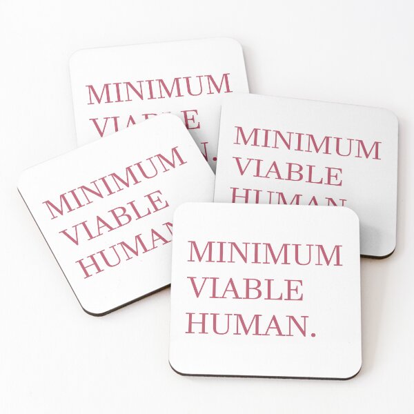 Item preview, Minimum Viable Human designed and sold by Paper Drip.