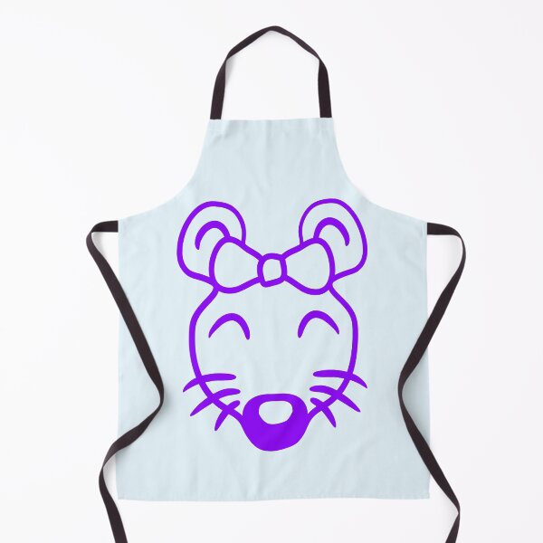 Item preview, Mouse Woman Pretty Bow Girl Little Rat Cute Beauty designed and sold by shirt-o-mat.