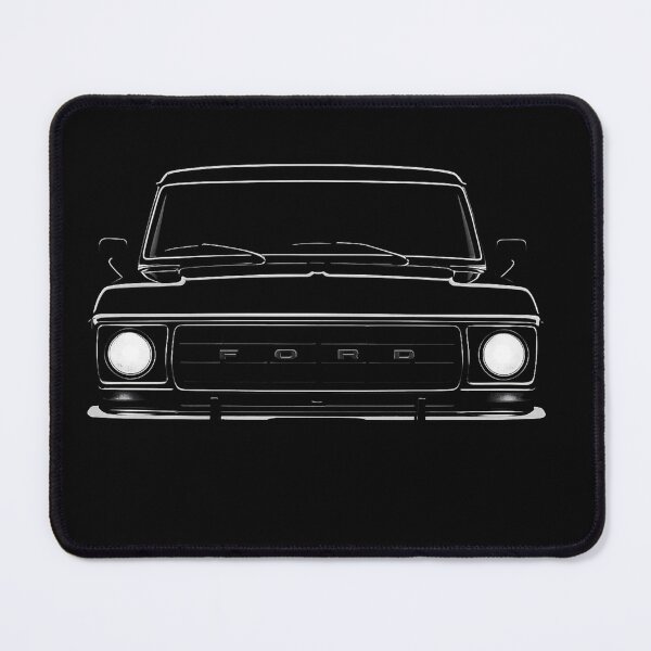 Item preview, 1978 Ford F-150 Ranger Front View in Bold Minimalist Night Style designed and sold by TheArtOfCar.