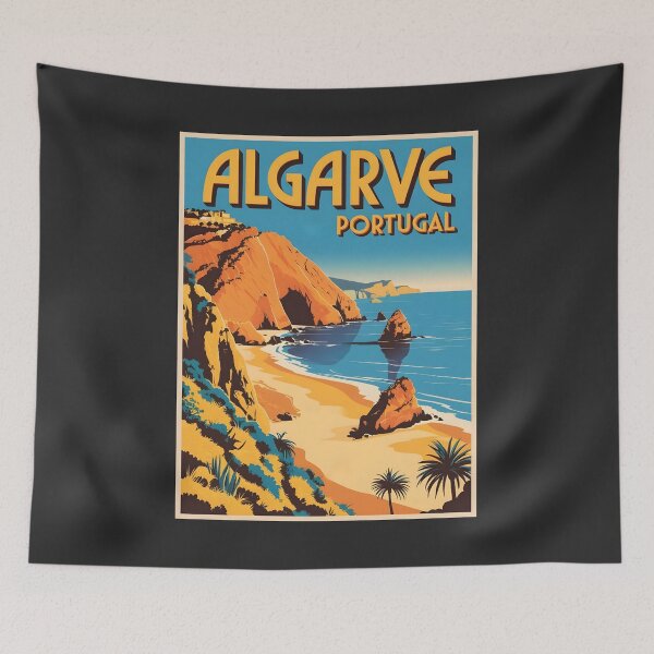 Item preview, A Vintage Illustration of Algarve - Portugal  designed and sold by GoodOldVintage.