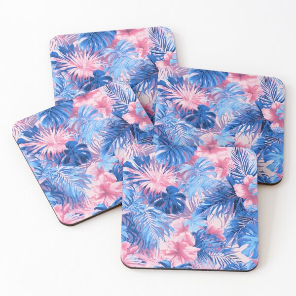 Aperçu de l'œuvre Motif floral tropical vibrant pour l'été créée et vendue par TheOctopusRage.