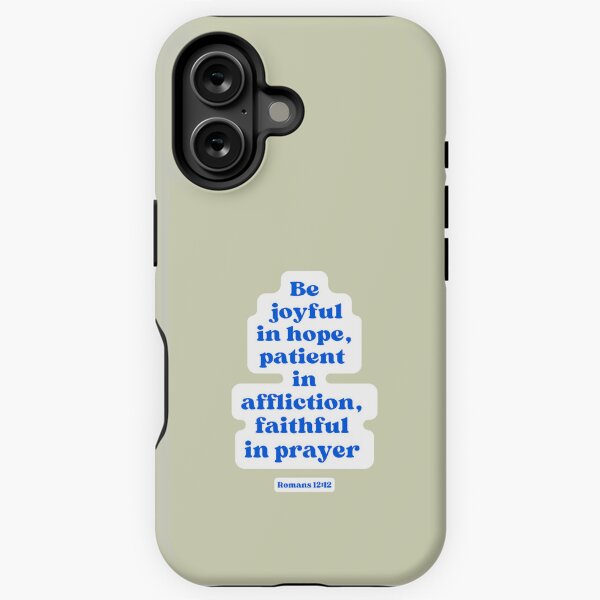 Item preview, Romans 12:12 Cute Joyful Verse designed and sold by CreedSDesign.