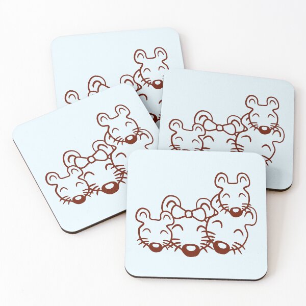 Item preview, 4 Mice Family Children Mom Dad Parents Cute Mother designed and sold by shirt-o-mat.