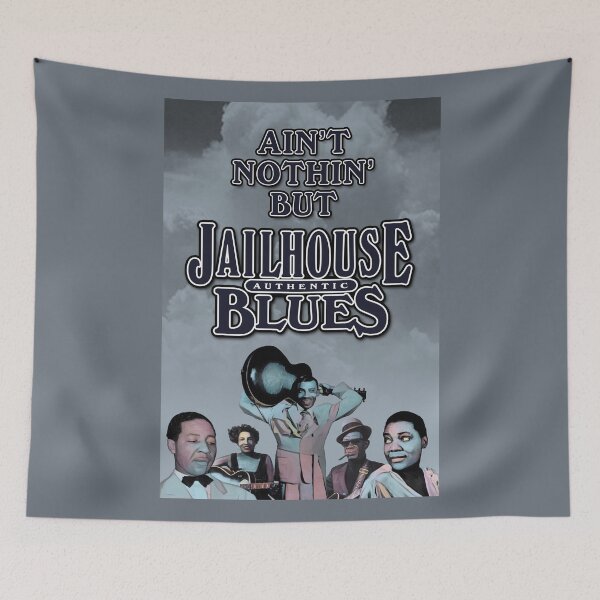 Item preview, Ain't Nothin' But Jailhouse Blues designed and sold by TIGERDAVER.