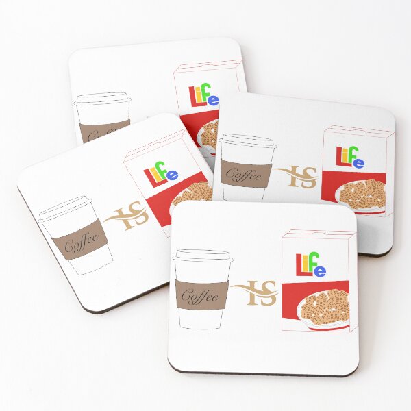 Item preview, coffee is life designed and sold by Coffee-club-A-Z.