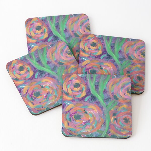 Item preview, Large Swirling Flowers  designed and sold by Sara's Art Shop.