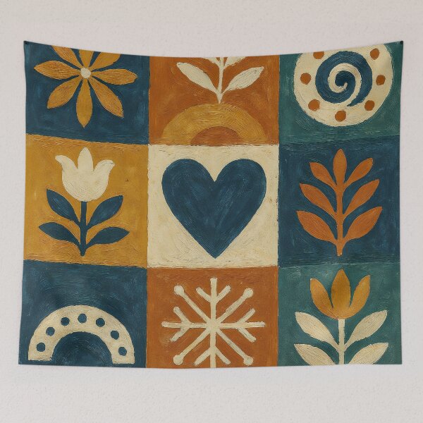 Item preview, Scandinavian pattern #1 designed and sold by BoBiloArt.