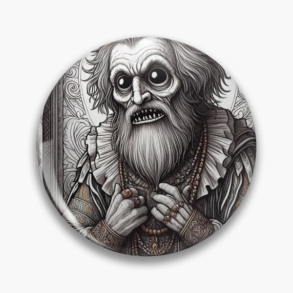 Item preview,  Evil vampire standing staring at you designed and sold by Vintage Designs +.