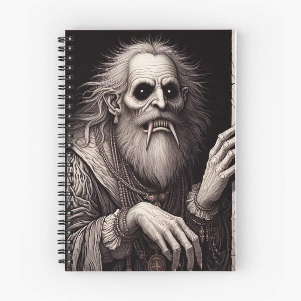 Item preview,  Evil vampire standing staring at you designed and sold by Vintage Designs +.