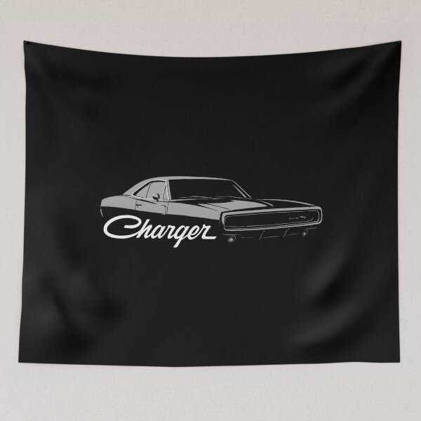 Item preview, 1970 Charger R/T Muscle Icon in Classic Side Profile designed and sold by TheArtOfCar.