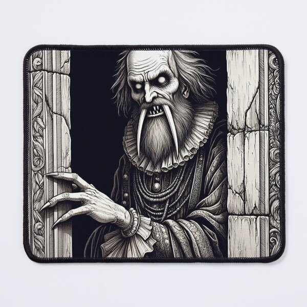 Item preview, Evil vampire standing staring at you designed and sold by Vintage Designs +.