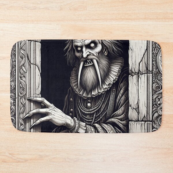 Item preview,  Evil vampire standing staring at you designed and sold by Vintage Designs +.