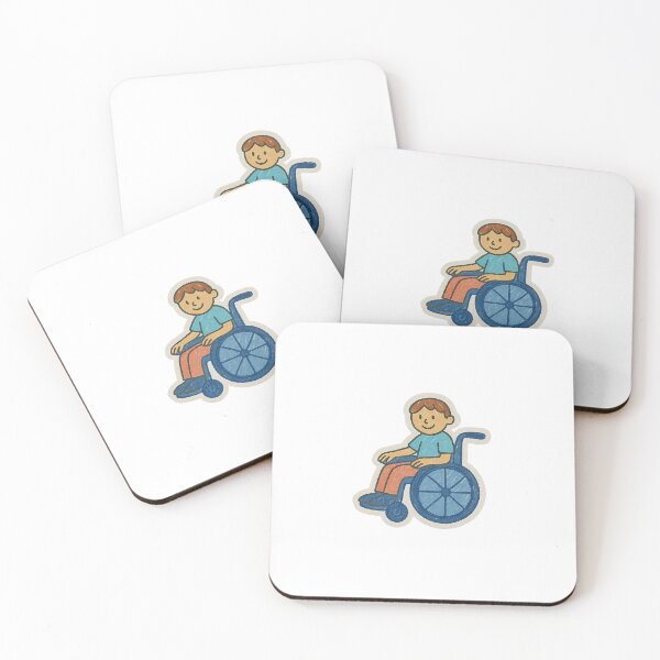 Item preview, Wheelchair User Doodle Sticker designed and sold by Queer Designs.