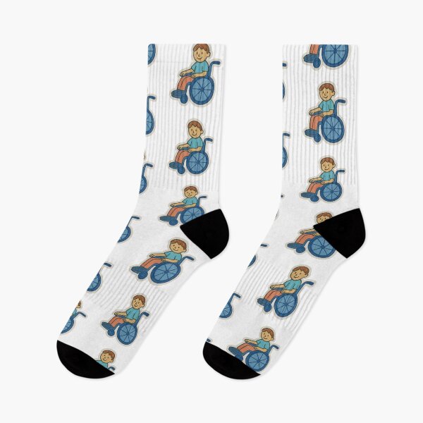 Item preview, Wheelchair User Doodle Sticker designed and sold by Queer Designs.