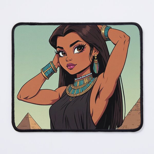Item preview, Beautiful Ancient Egyptian Priestess artwork designed and sold by Vintage Designs +.