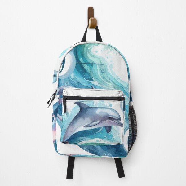 Item preview, Playtime - Dolphins and Waves designed and sold by Anchored-Arts.