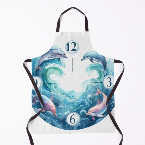 Item preview, Playtime - Dolphins and Waves designed and sold by Anchored-Arts.