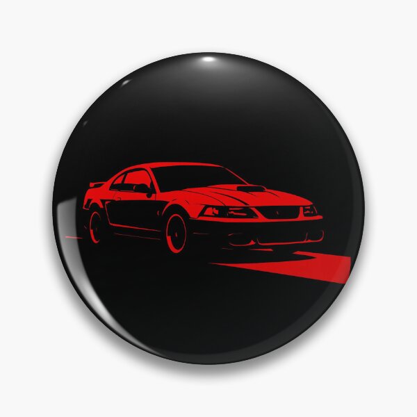 Item preview, 2000 Mustang SVT Cobra R in Striking Red Street Shadow Art designed and sold by TheArtOfCar.