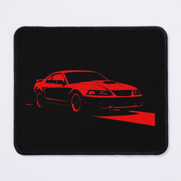 Item preview, 2000 Mustang SVT Cobra R in Striking Red Street Shadow Art designed and sold by TheArtOfCar.