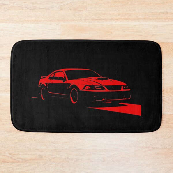 Item preview, 2000 Mustang SVT Cobra R in Striking Red Street Shadow Art designed and sold by TheArtOfCar.