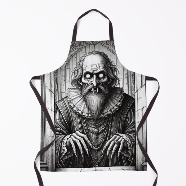 Item preview, Evil vampire standing staring at you designed and sold by Vintage Designs +.