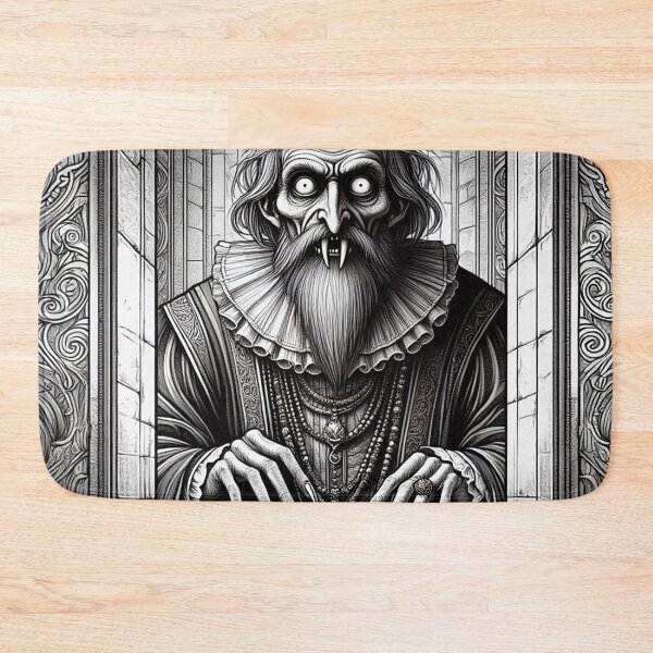 Item preview, Evil vampire standing staring at you designed and sold by Vintage Designs +.