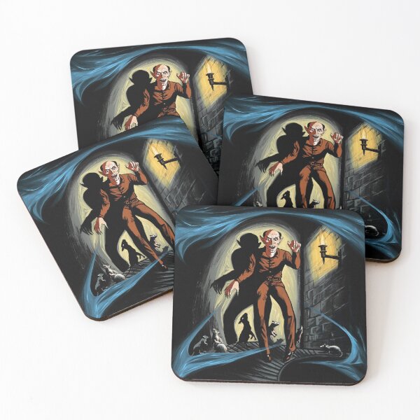 Item preview,  Nosferatu the Vampire vintage style halloween illustration designed and sold by Vintage Designs +.