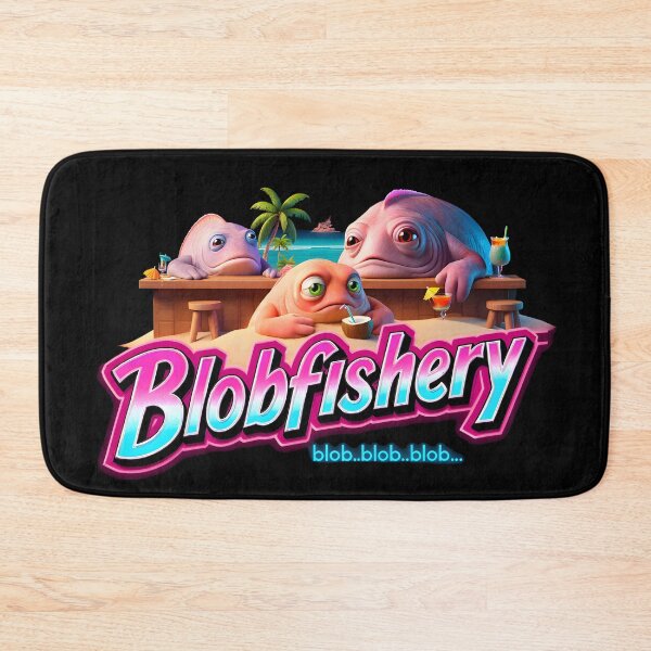Item preview, Beachside Blobfish Hangout designed and sold by redsmags.