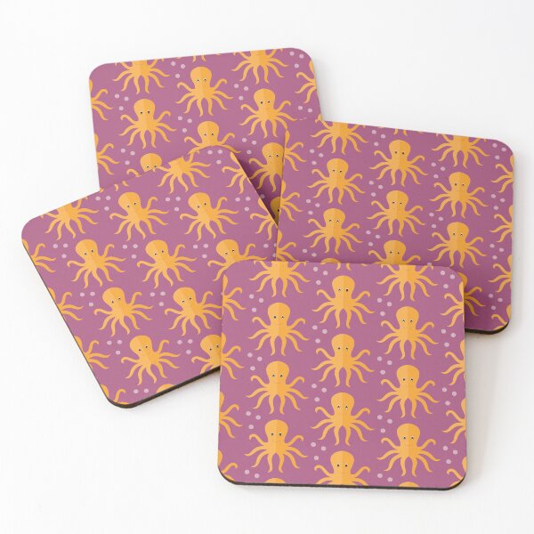 Item preview, Octopuses on purple designed and sold by reneesillus.