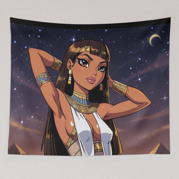 Item preview,  Beautiful Ancient Egyptian Priestess artwork designed and sold by Vintage Designs +.
