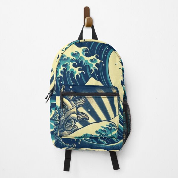 Item preview, Midnight Surf Rider – Retro Wave & Sunburst Surf Art designed and sold by American Steel.