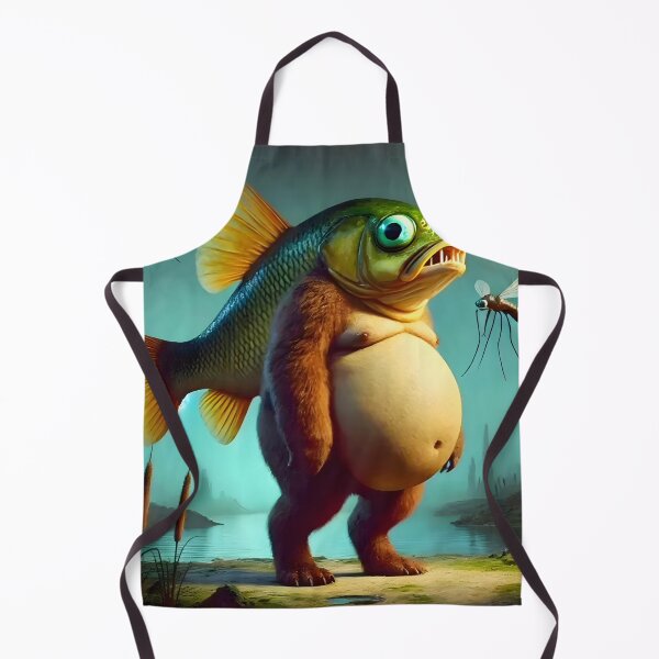 Item preview, Trippi Troppi Realistic Fish Bear – Brainrot Meme designed and sold by EmeraldeaArt.
