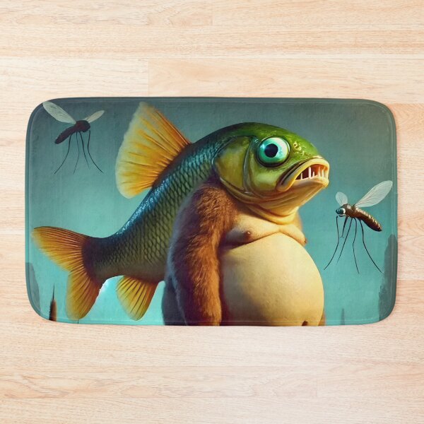 Item preview, Trippi Troppi Realistic Fish Bear – Brainrot Meme designed and sold by EmeraldeaArt.