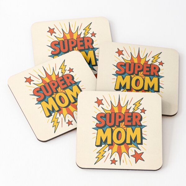 Item preview, Super Mom – Retro Comic Style Mother’s Day Design designed and sold by PrometheusStyle.
