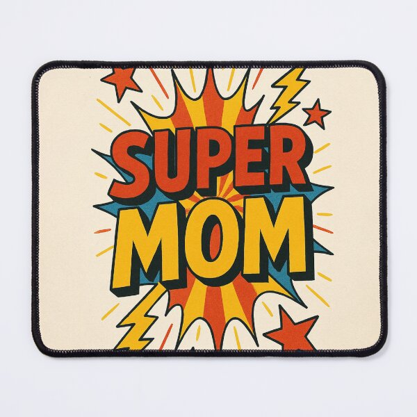 Item preview, Super Mom – Retro Comic Style Mother’s Day Design designed and sold by PrometheusStyle.