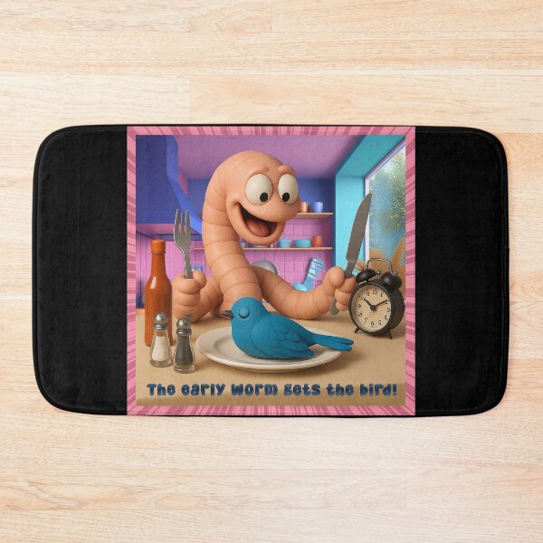 Item preview, Early Worm Gets the Bird designed and sold by candimclovin.