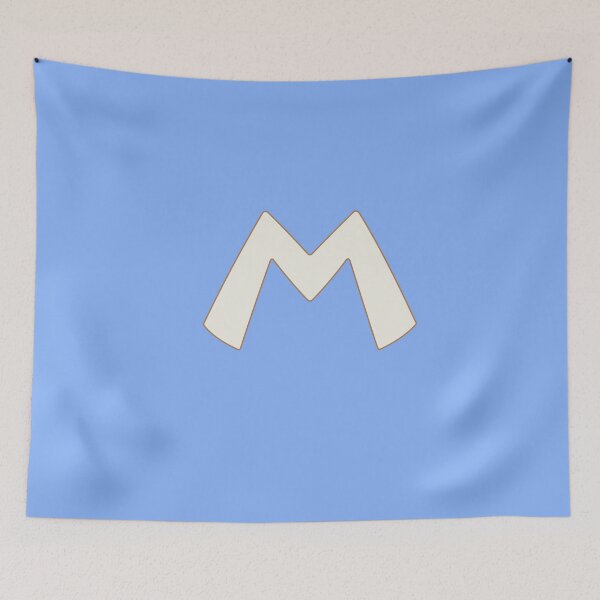 Item preview, letter m white designed and sold by ZiphGames.