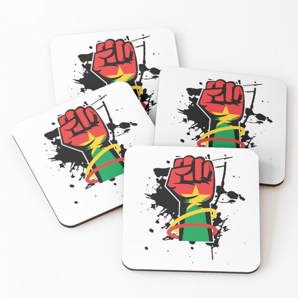 Item preview, Burkina Faso and Captain Ibrahim Traoré designed and sold by irfankokabi.
