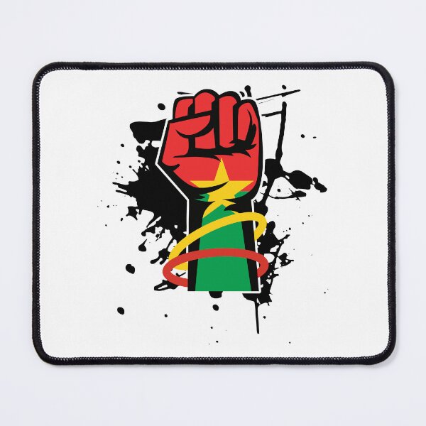 Item preview, Burkina Faso and Captain Ibrahim Traoré designed and sold by irfankokabi.