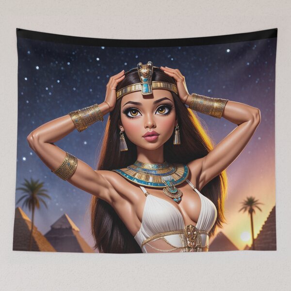 Item preview,  Beautiful Ancient Egyptian Priestess artwork designed and sold by Vintage Designs +.