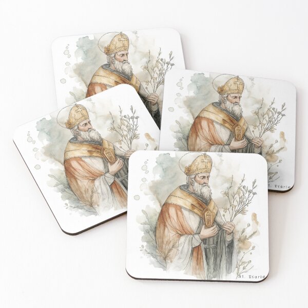 Item preview, St. Evarist is part of the Popes series designed and sold by JanChryzostom.