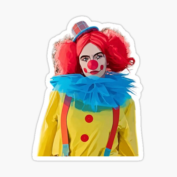 Item preview, Villanelle Clown designed and sold by RuthandRose.
