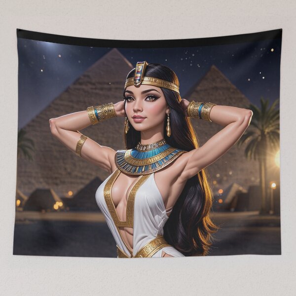 Item preview,  Beautiful Ancient Egyptian Priestess artwork designed and sold by Vintage Designs +.