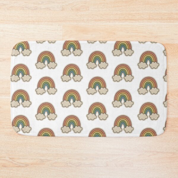 Item preview, Rainbow & Clouds Doodle Sticker designed and sold by Queer Designs.