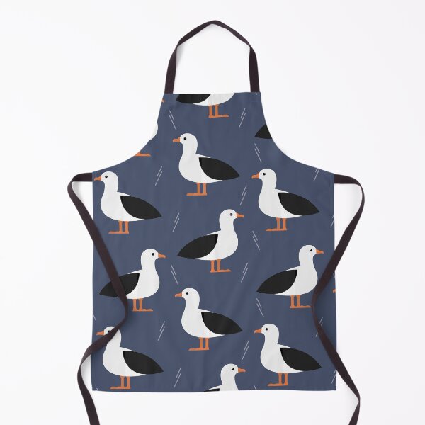 Item preview, Albatrosses on blue designed and sold by reneesillus.