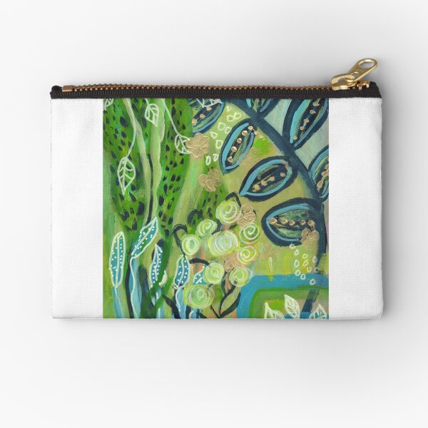 Item preview, Green under water feeling Abstract Foliage  designed and sold by Sara's Art Shop.