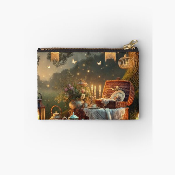 Item preview, Victorian Night Picnic – Candlelit Garden Dream under Fairy Lights designed and sold by ArtFreshStudio.