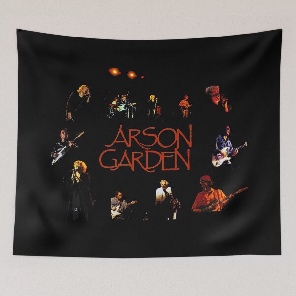 Item preview, Retro 70s Rock band Arson Garden Tribute Dark Design designed and sold by 90snerd.