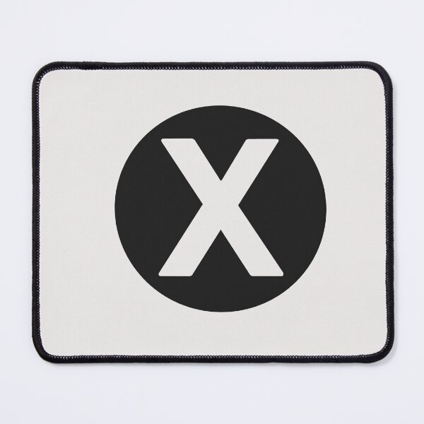 Item preview, letter x white designed and sold by ZiphGames.